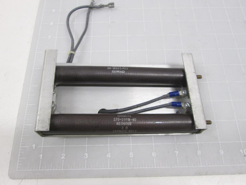 LOT OF 2 OHMITE 270-100M-40 RESISTORS T60038