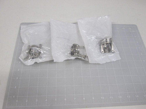 LOT OF 3 M85049/49-2-24N CIRCULAR STRAIN RELIEF T59685
