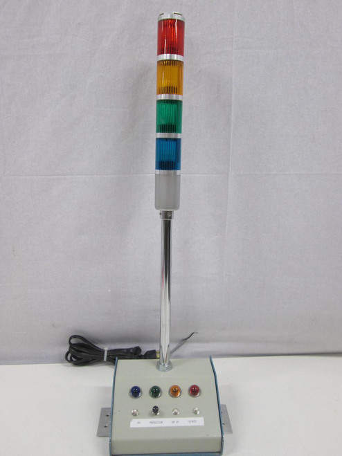 PATLITE SL-V SIGNAL TOWER BEACON W/ CONTROL UNIT T59690
