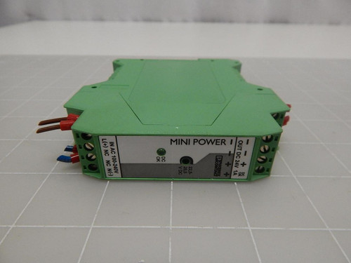PHOENIX CONTACT MINI-PS-100-240AC/24DC/1 29 38 84 0 POWER SUPPLY T62176