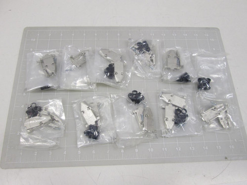 LOT OF 10 DIGI-KEY A2061-ND 2-PIECE BACKSHELL T63395