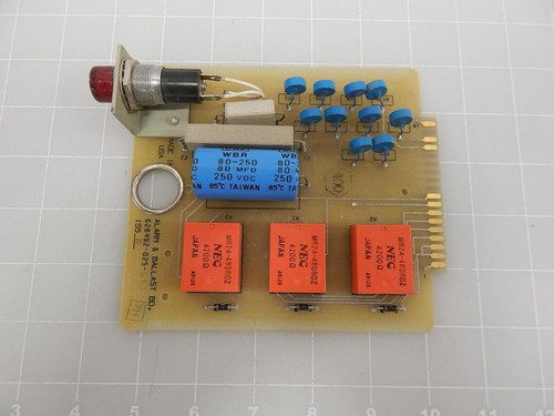 ALARM & BALLAST 628492-025-001 CIRCUIT BOARD T63507