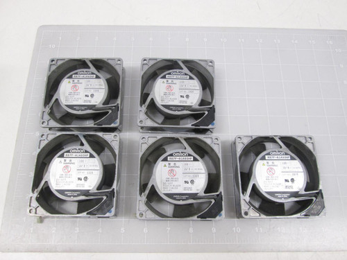 LOT OF 5 OMRON R87F-A1A93HP FAN T64083