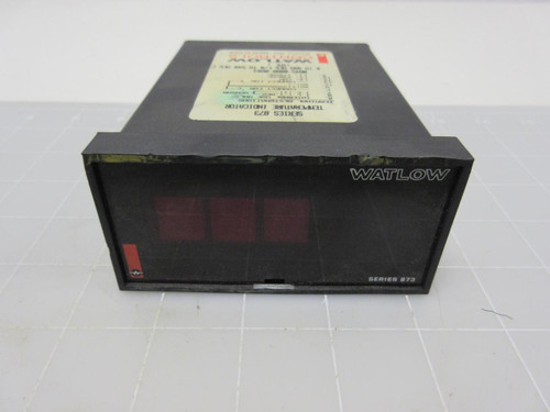 WATLOW CONTROLS 873 TEMPERATURE INDICATOR T56884