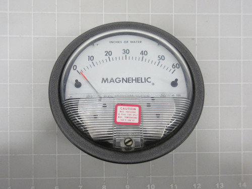DWYER MAGNEHELIC 2060 PRESSURE GAGE T56915 DWYER MAGNEHELIC 2060 PRESSURE GAGE T56915