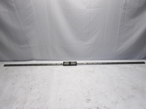 LOT OF 2 INA 87 J9 BEARING W/ 65'' CNC LINEAR SLIDE RAILS