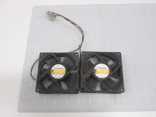LOT OF 2 SUNON KDE1209PTB1-6 FAN T57485 LOT OF 2 SUNON KDE1209PTB1-6 FAN T57485
