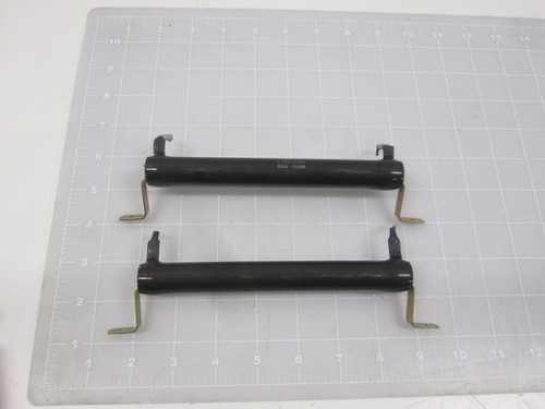 LOT OF 2 OHMITE L100J50R RESISTORS T64202