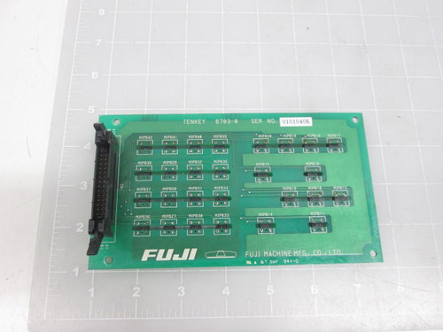FUJI TENKEY 8703-0 CONTROL PANEL CIRCUIT BOARD T60245