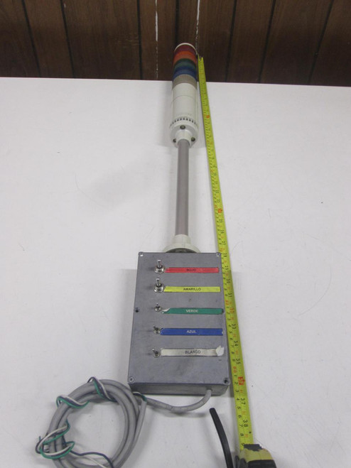 PATLITE LME-T TOWER LIGHT BEACON W/ CONTROLLER T66005