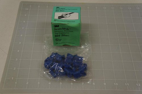 LOT OF 25 3M SCOTCHLOK 804 MOISTURE-RESISTANT TAP CONNECTOR T69289