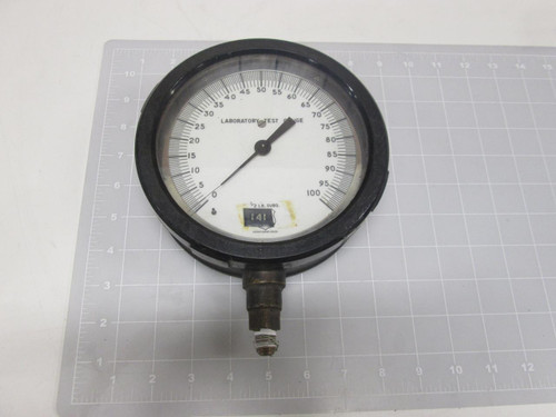 ASHCROFT JOHNSON CONTROLS 148188 LABORATORY TEST GAUGE 1 LB. SUBD. T66489