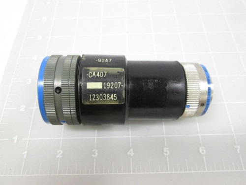 CA407 19207 12303845 MILITARY SHELL ELECTRICAL CONNECTOR ASSEMBLY T67818