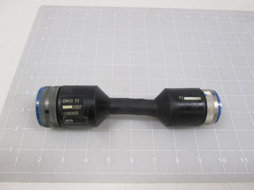 CA403 P2 19207-12303835 MILITARY SHELL ELECTRICAL CONNECTOR ASSEMBLY T67796