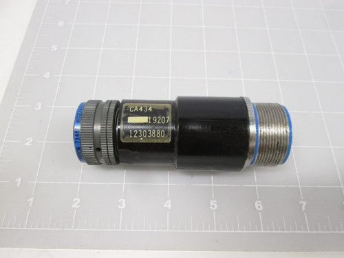 CA434 19207 12303880 MILITARY SHELL ELECTRICAL CONNECTOR ASSEMBLY T67834