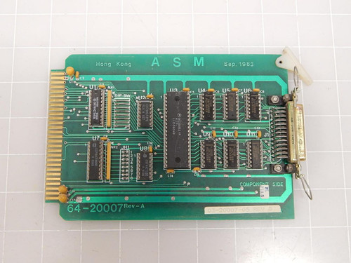 ASM ASSEMBLY AUTOMATION 64.20007 CIRCUIT BOARD T70764