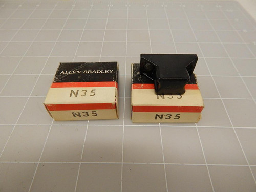 LOT OF 2 ALLEN BRADLEY N35 OVERLOAD HEATER T72404
