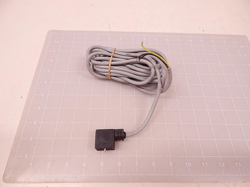 FESTO KMF-1-24-5-LED CABLE SOCKET CONNECTOR FOR VALVE COIL T71664