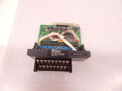 GE GENERAL ELECTRIC FANUC IC610MDL112A 24 V SOURCE LOAD INPUT MODULE T72546