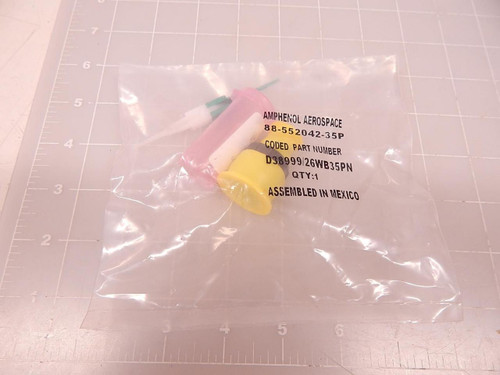 AMPHENOL 88-552042-35P D38999/26WB35PN CIRCULAR CONNECTOR T73655