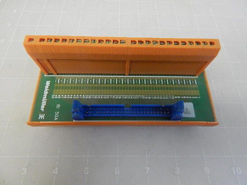 WEIDMULLER R1 50A CA 1502 CIRCUIT BOARD MODULE T64791