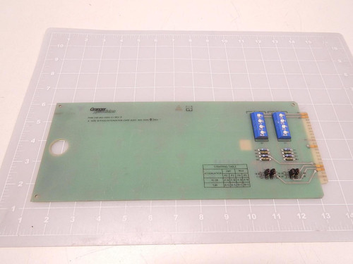 GRANGER ASSOCIATES 065-2593-01 065-2594-01 4 WIRE BYPASS/ATTENUATION CARD ASSEMBLY T76217