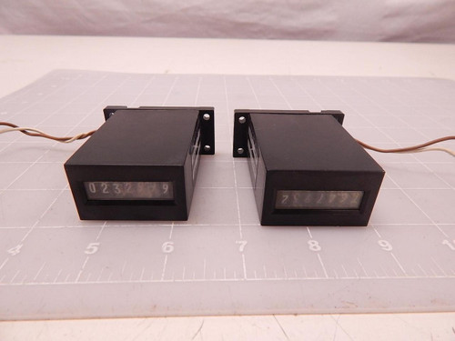 LOT OF 2 LINE SEIKI MCU-7C COUNTER T78078