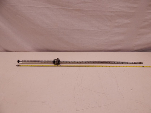 NSK W1508-73PG-C5Z-98A1-0005 LINEAR BALL SCREW W/ 36.5"CNC LINEAR SLIDE RAIL