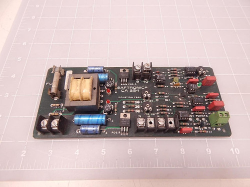 SAFTRONICS CA 224 ISOLATION CARD T78398
