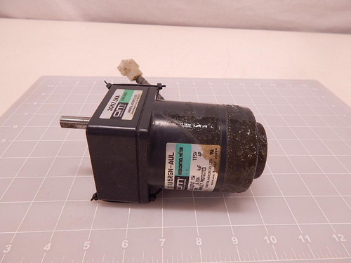 ORIENTAL MOTOR 3GN7.5KA 31K15RGN-AUL SPEED CONTROL MOTOR 15 W 115 V 4 P 0.35 A 4 UF W/ GEAR HEAD T80979