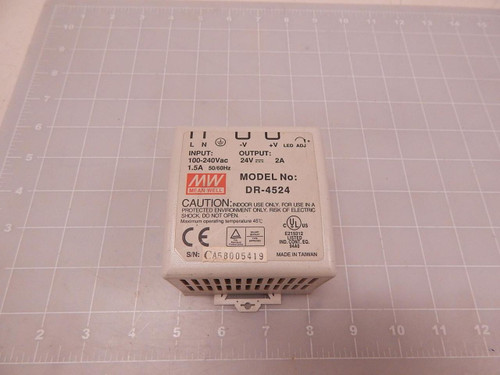 MEAN WELL DR-4524 POWER SUPPLY T82658