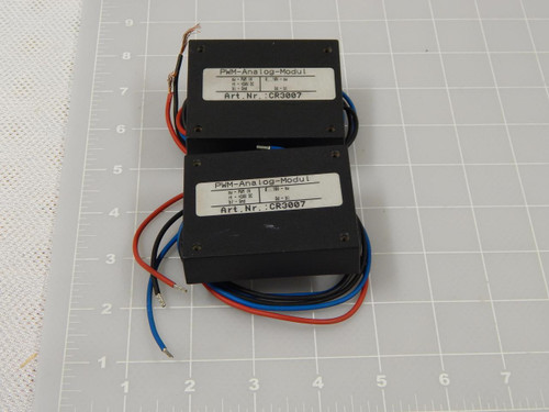 LOT OF 2 CR3007 PWM ANALOG MODULE T83850