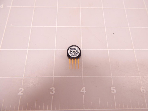 HONEYWELL SX7100D BOARD MOUNT PRESSURE SENSORS 0 TO 100PSID BUTTON UNAMP DIFF GAGE 12V T79299