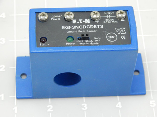 EATON CUTLER HAMMER EGF3NCDCDET3 GROUND FAULT SENSOR T84896