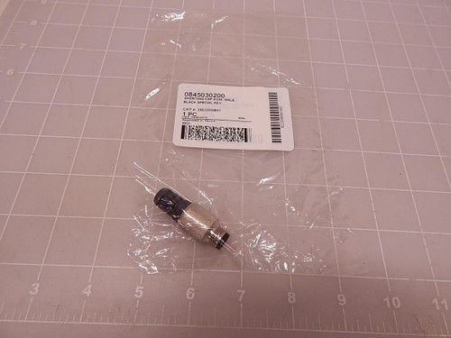 MOLEX 0845030200 2863350B01 SHORTING CAP 8/CM MALE BLACK SPECIAL KEY T83257 MOLEX 0845030200 2863350B01 SHORTING CAP 8/CM MALE BLACK SPECIAL KEY T83257