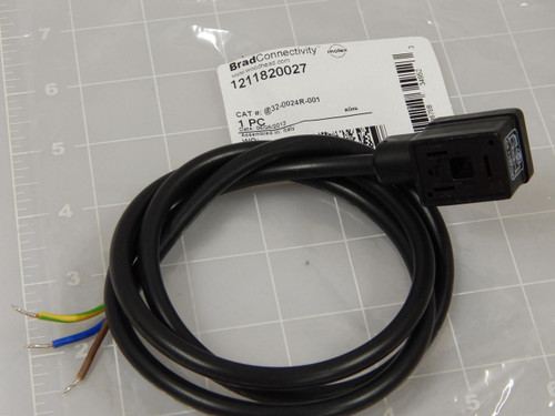 BRAD CONNECTIVITY 1211820027 32-0024R-001 DIN VALVE CONNECTOR T83944