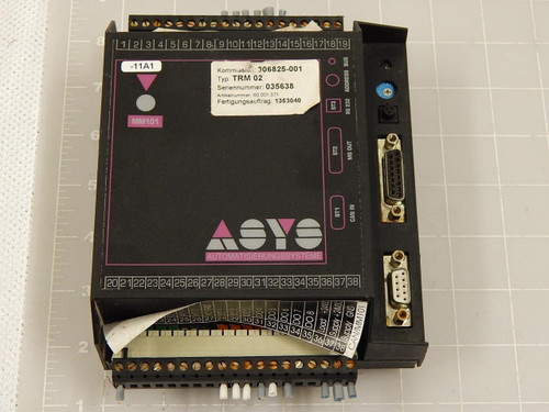 ELREST ASYS 41230.0001 MM101 MOTOR CONTROLLER T85393