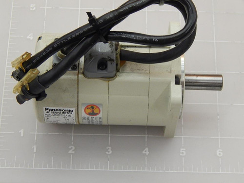 PANASONIC MSMZ022A1C AC SERVO MOTOR 0.2 KW 92 V 3000 RPM 1.6 A 200 HZ T87473