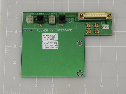 PB254402 DPEA5275/01 FLUXER XY INTERFACE BOARD T86591