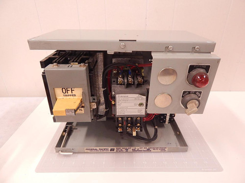 FEDERAL PACIFIC 5320-B MCC BUCKET MOTOR CONTROL W B200M1CAC