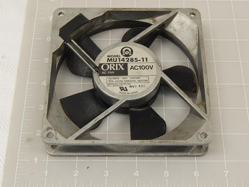 LOT OF 5 ORIX ( ORIENTAL MOTOR) MU1428S-11 91-22329 AC FAN T86225