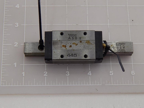 THK SHS15V, 4L145, A5B9 Bearing on a 5 In Rail T89551 For Sale