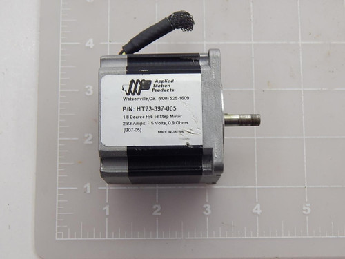APPLIED MOTION PRODUCTS HT23-397-005 HIGH TORQUE STEP MOTOR 2.83 AMPS 5 V 0.9 OHMS NEMA 23 T89091