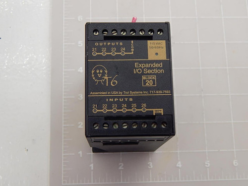 TROL SYSTEMS 6/4-20-115 EXPAND I/O SECTION T88271