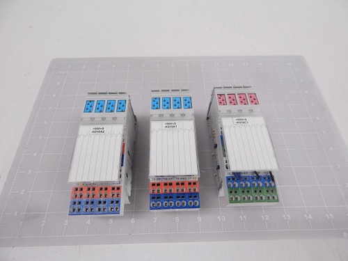 Lot of 3 Rexroth R-IB IL 24 DI 16, 289290 PLC Extension Module T91171 For Sale