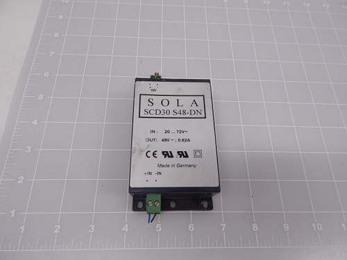 Sola SCD30 S48-DN Power Converter T91833 For Sale Sola SCD30 S48-DN Power Converter T91833 For Sale