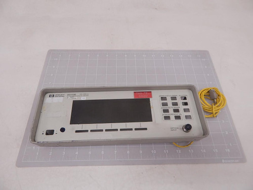 HP, Hewlett Packard 86120B Multi Wavelength Meter Front Panel T93965 For Sale