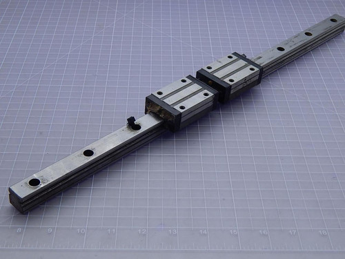 Lot of 2 NSK LY20 Bearings w/ Linear Rail T94166 For Sale