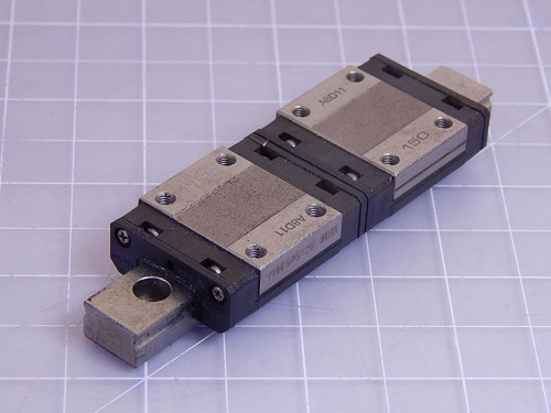 Lot of 2 THK SRS12M 8B399 Bearings w/ 4 In Rail T95229 For Sale