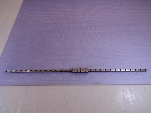 Lot of 2 Schneeberger MNN9-G1 Bearings w/ 23 In Rail T95850 For Sale
